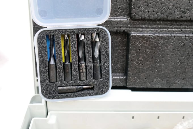 Domino freesassortiment set 4/5/6/8/10 mm