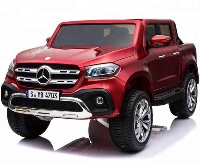 Mercedes X-KLASSE 12V Kinderauto Metallic Rood