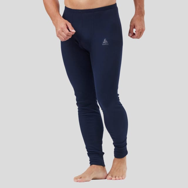 Odlo BL Bottom Thermobroek long Active Warm ECO Mannen Donkerblauw - Maat XL