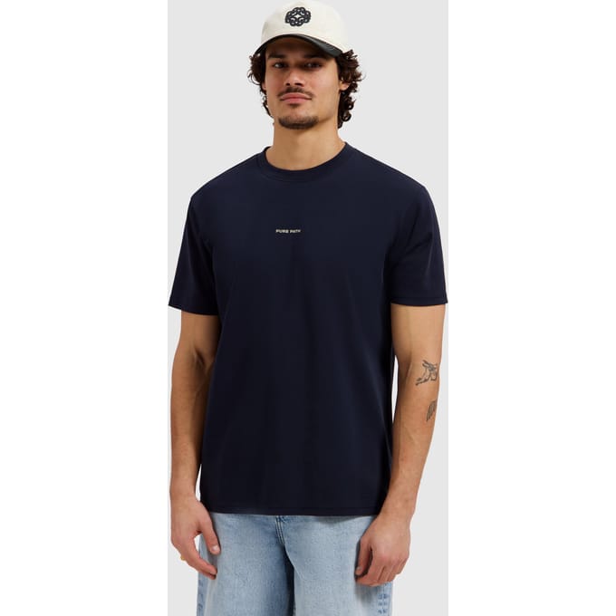 Pure Path T-Shirt Mansion Dark Navy (26010110 - 57)