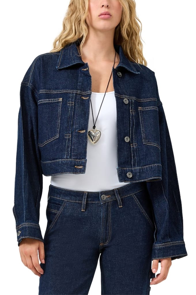 s.Oliver -qs Jackets Indoor Blue Denim Größe: S | Jeansjacken Outlet | Damen | Blau