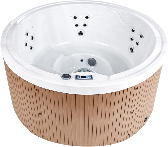 MARFIL - Buiten hottub met LED - Wit - Acryl