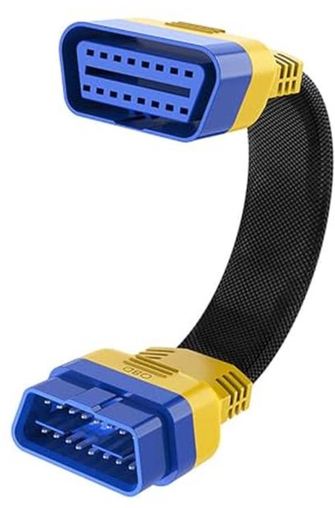 Verlengkabel OBD2 16 pin 20 cm voor diagnostische adapter
