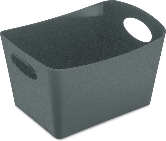 Koziol Opbergbox Boxxx S Organic 1 Liter Donkergrijs