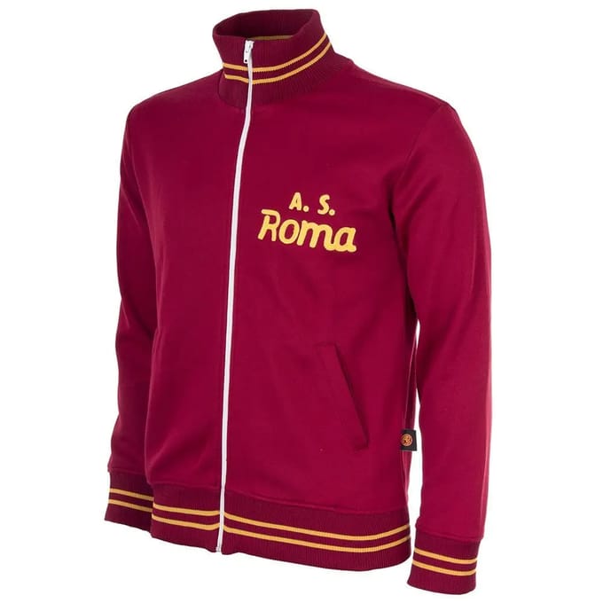 COPA - AS Roma 1974/75 Retro Voetbalvest - Heren - Rood - M