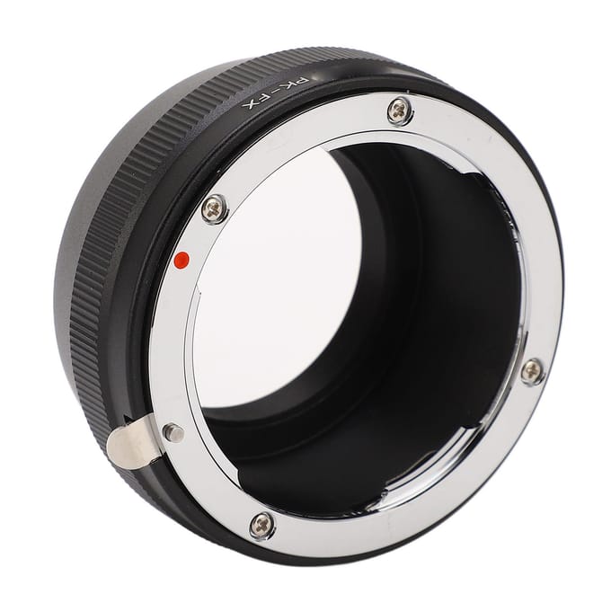 Handmatige Focus Lens Mount Adapter PK FX Lens Mount Adapter Ring voor FX Bajonet Camera X A1 X A2 X A3 black