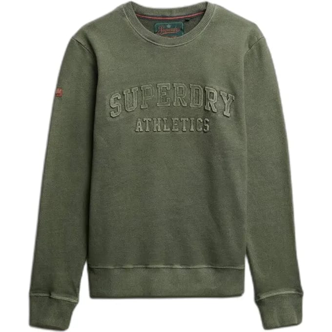 Superdry - Athletic sweatshirt met reliëfopdruk - Heren - Truien