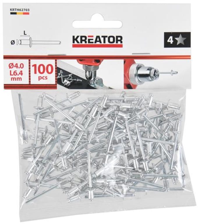 Kreator Klinknagels KRTH62703