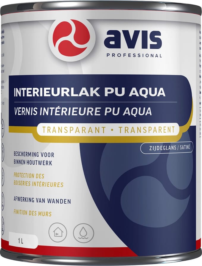 avis aqua pu lak satin