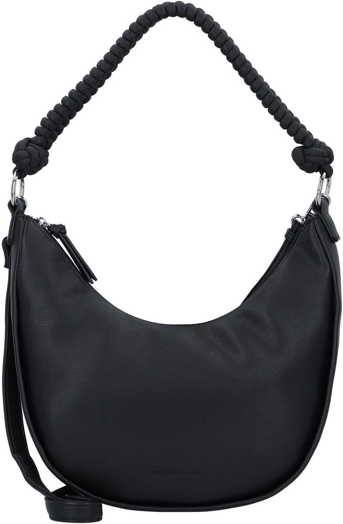 TOM TAILOR Schoudertas Alanis Hobo Bag Black Zwart