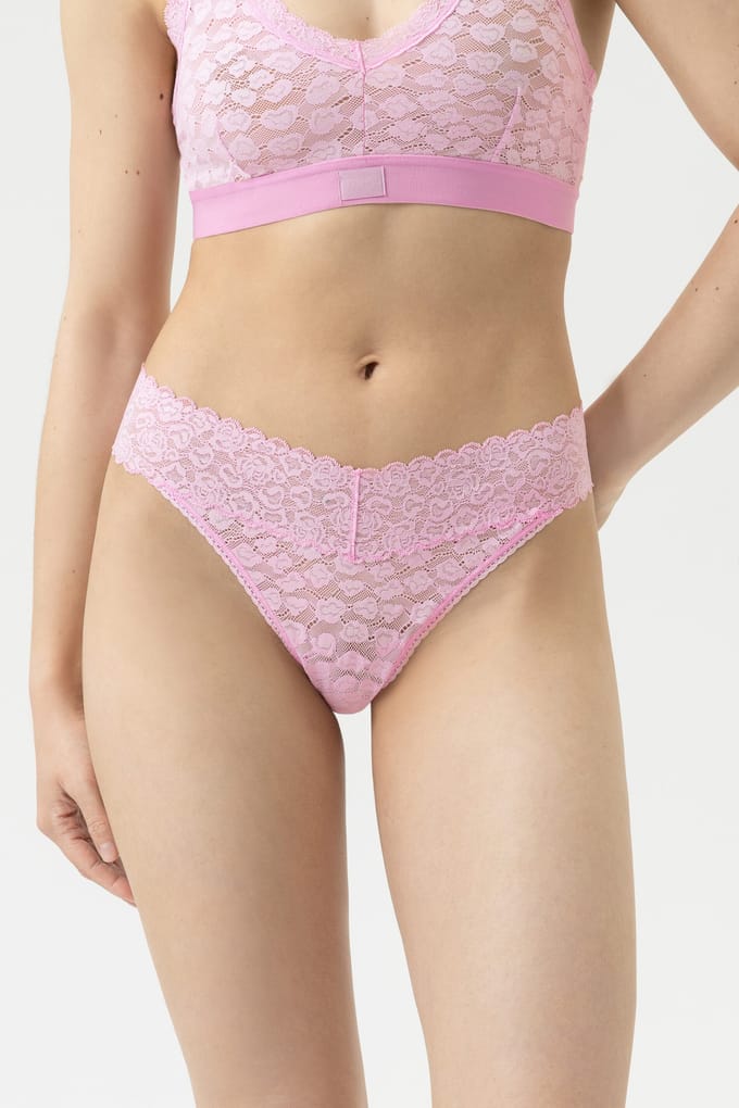 String Serie Savage Lace Soft Pink