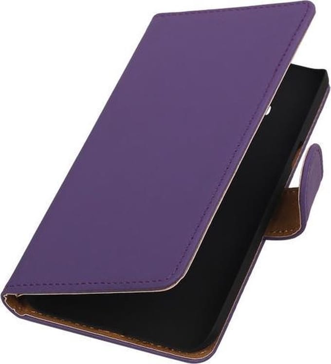 Samsung Galaxy J3 - Effen Paars Booktype Wallet Hoesje
