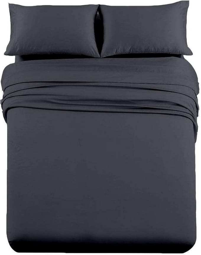 Camper Kingsize Lakenset 183x203 cm - 4 Delig - Geschikt voor Diepe Matrassen