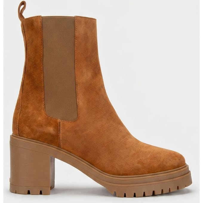 BA&SH Bottines Clare Cognac Größe: 41 | Stiefel Outlet | Damen