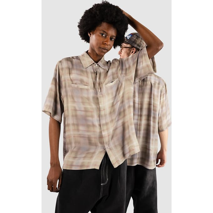 Jungles Jungles Airbrush Plaid Shirt patroon