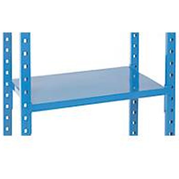 Extra plaatstalen legbord, B 1010 x D 500 mm