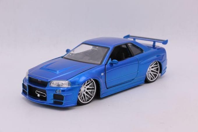 Brian´s Nissan Skyline R34 GT-R Fast & Furious 1:24