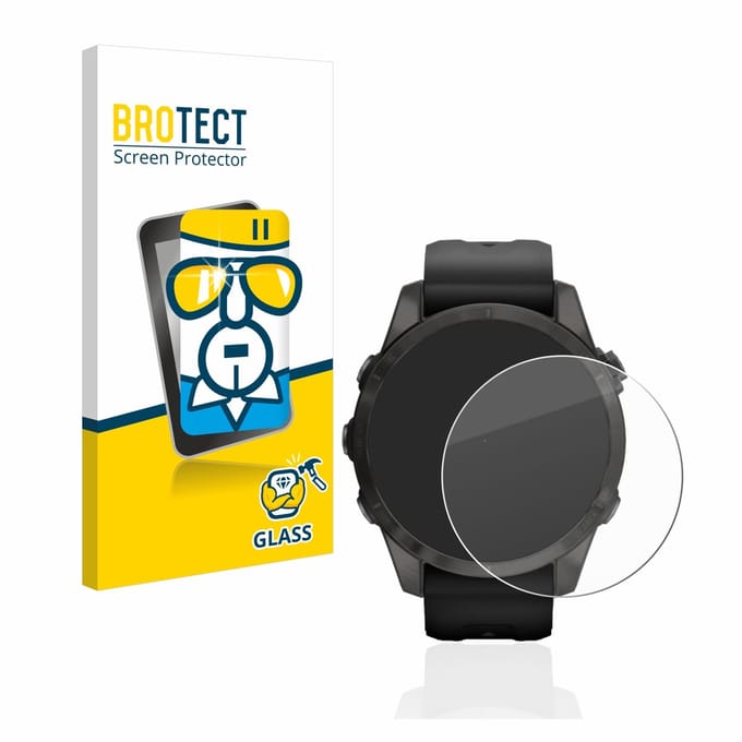 BROTECT - Glas Screenprotector voor Garmin Epix Pro (Gen 2) (42 mm) - Gehard Beschermglas 9H