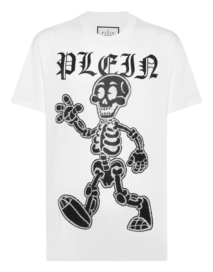 T-Shirt Ronde Hals Skeleton
