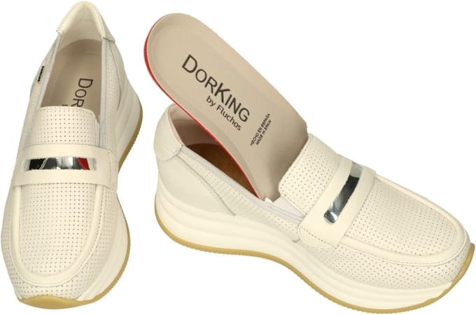 Dorking -Dames - wit - pumps & hakschoenen - maat 42
