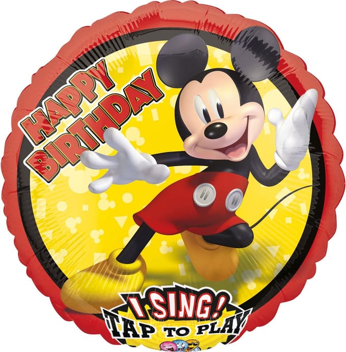 Amscan Folieballon Mickey Mouse 71 Cm Rood/geel