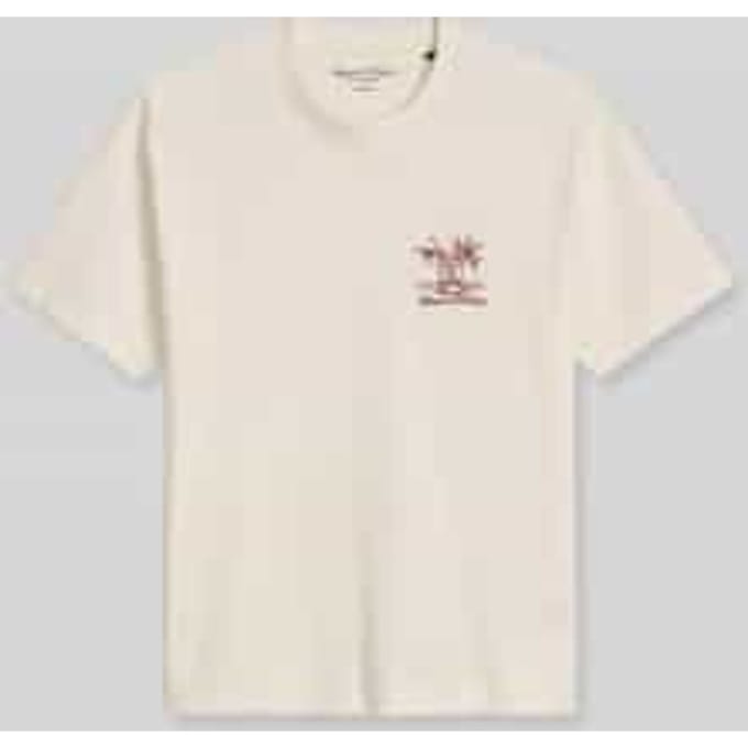 Loose fit T-shirt van puur katoen