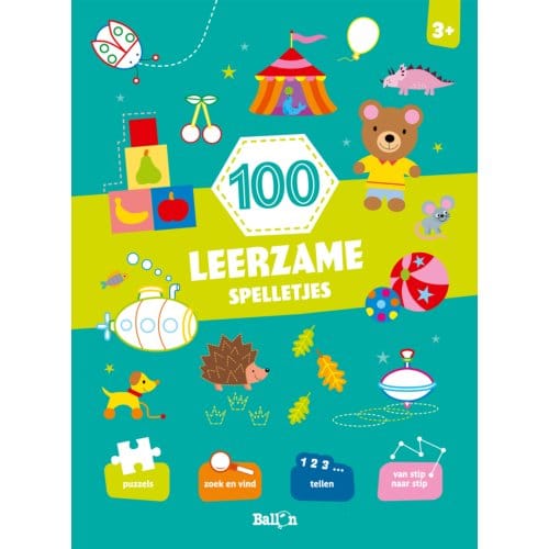 100 Leerzame Spelletjes 3+ - 100 Spelletjes