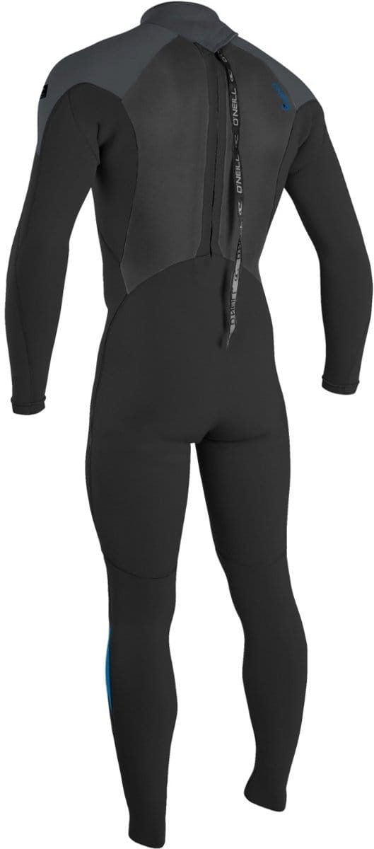 2026 O'Neill Heren Epic 3/2mm Rug Ritssluiting Wetsuit - Black /