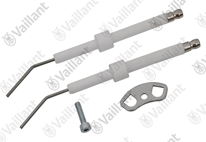 VAILLANT Elektrode (ontsteking), (x2) VKO unit 179/5-B o.a. Vaillant-nr. , 0010042424