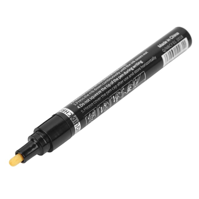 Chroom Markeerpen 3mm Waterdicht Anti Verf Spiegel Reflecterend Verchroomd Zilver DIY Highlight gray