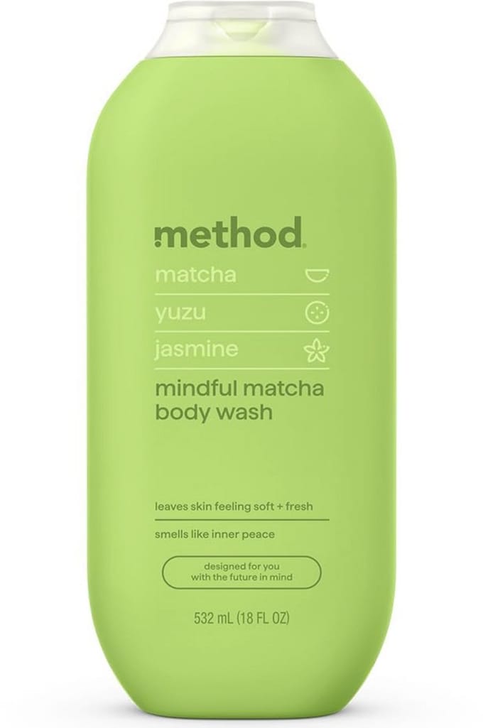 Method Body Wash Matcha - Mindful Matcha - Matcha + Yuzu + Jasmine notes - 532 ml