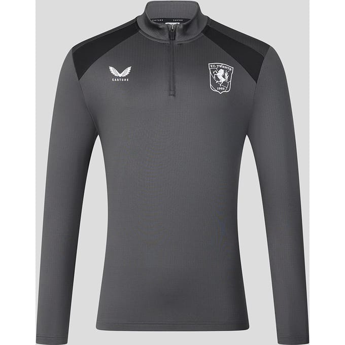 Fc Twente Training 26/27 Coaches Midlayer Top - Heren - Gunmetal