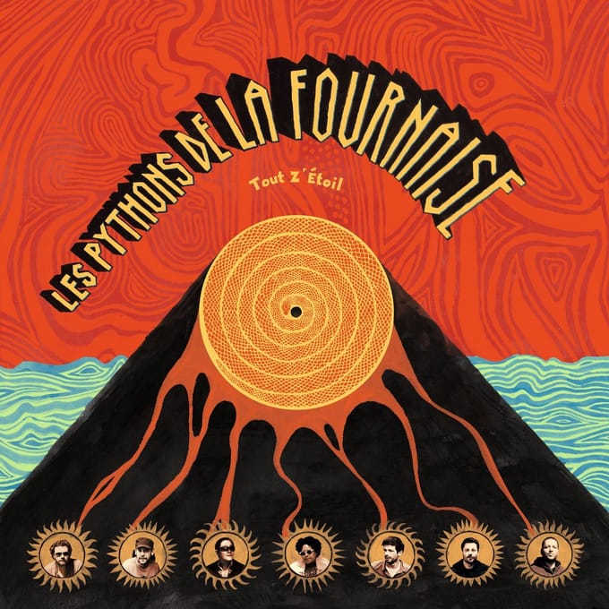 Les Pythons De La Fournaise - Tout Z'etoil (LP)