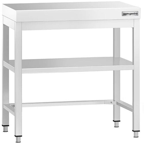 GGM Gastro RVS werktafel PREMIUM - 600x600mm - met onderschap