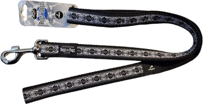 Hondenlijn Rogz Armed Response Lijn Black / White-maat XL