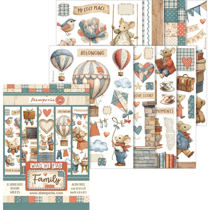 Junk Journal Book "Family"