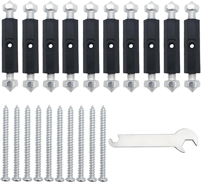 Dailygoody - 118 Type Schakelaar - Reparatieset - Zwart