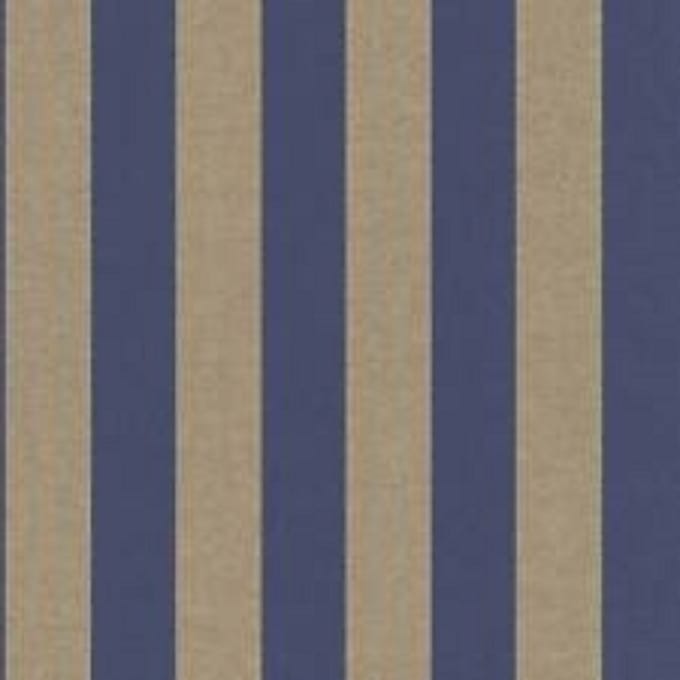Blauw goud strepen behang 225463