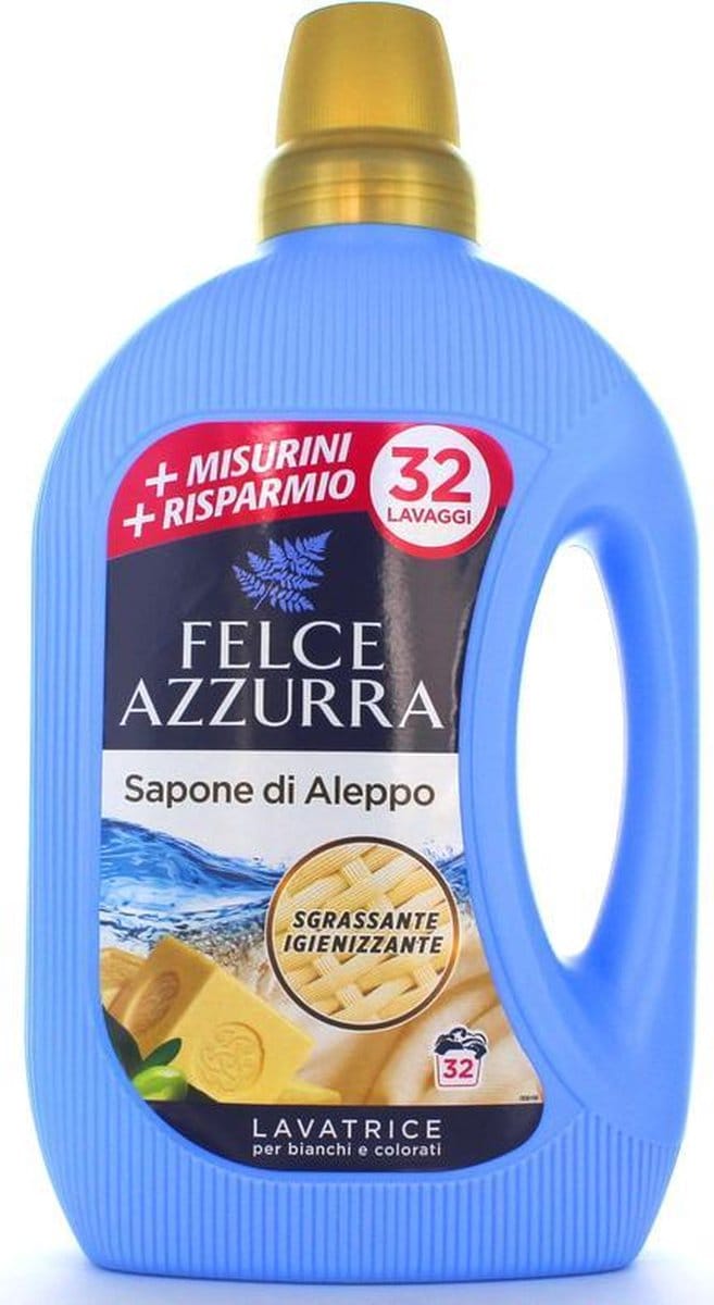 Felce Azzurra geconcentreerde wasmiddel met Aleppo zeep 32 wasbeurten