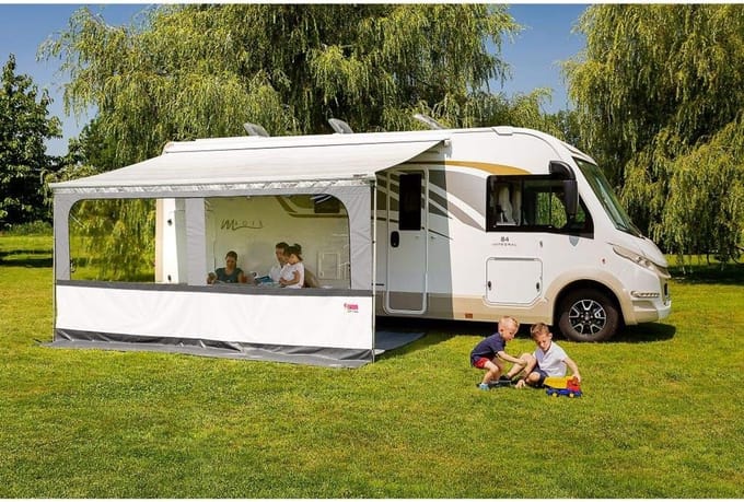Luifel Stabilisator - Verankeringssysteem - Camper Luifel - Robuuste Verankering - 350 cm Lengte