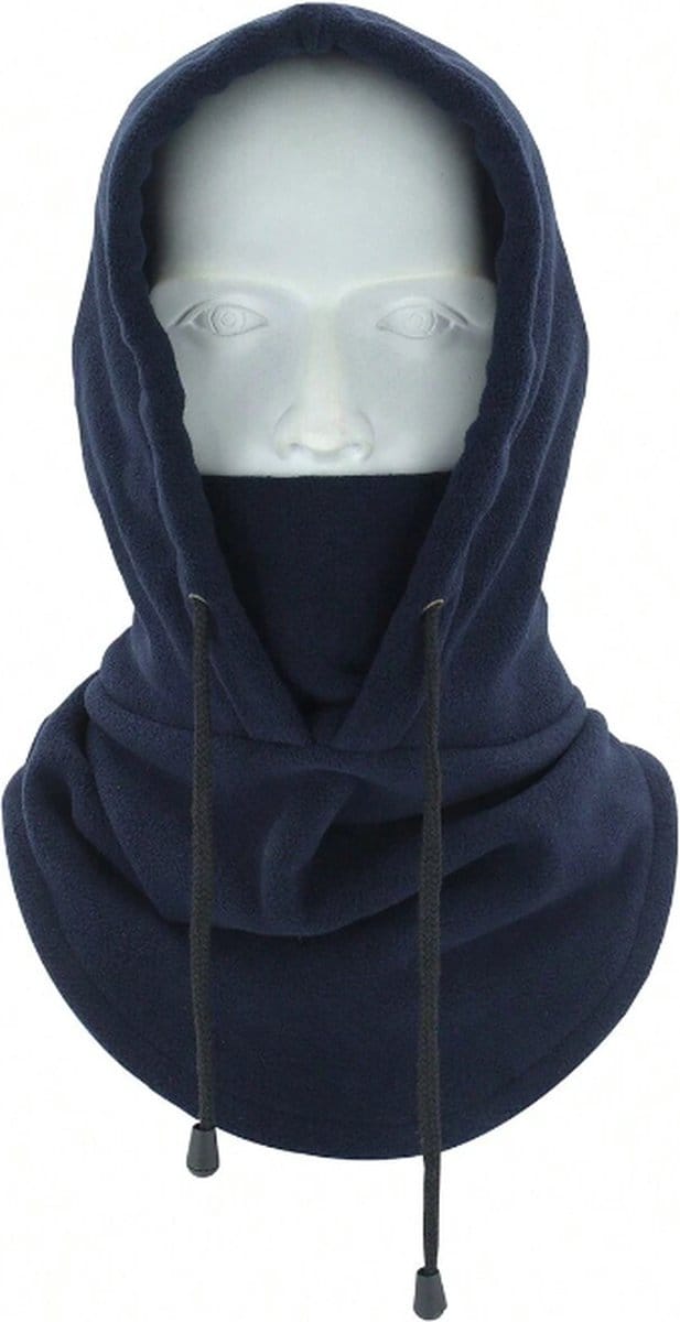 Fleece 3-in-1 Muts - Blauw | One size | Polyester | Skimasker / Bivakmuts | Fashion Favorite