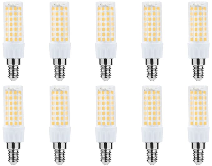 Modee LED Buislamp E14 - 6W 6000K 600lm 230V - LED Afzuigkaplamp - Daglicht Wit - 10 stuks