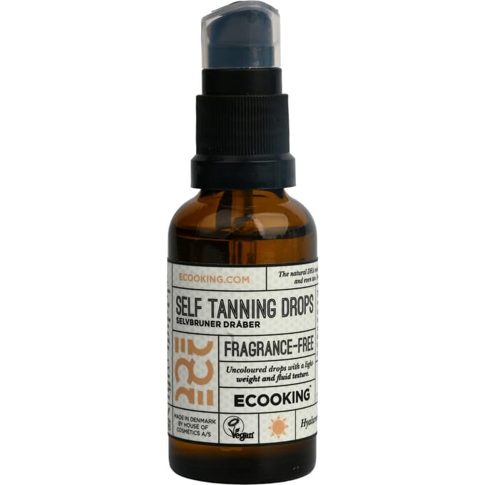 Ecooking Self Tanning Drops Fragrance Free 30 ml