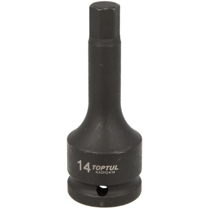 Zeskantige slagmoer TOPTUL 3/4 inch 14 mm, Lengte 105mm