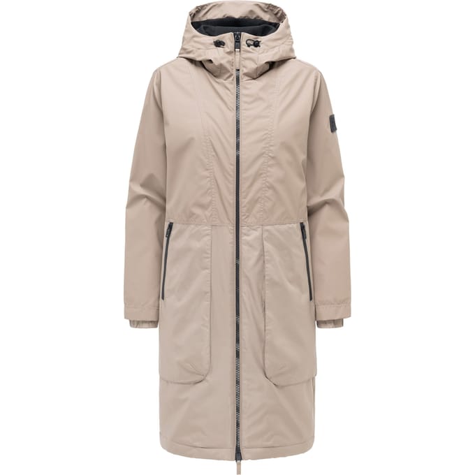Navahoo dames parka tussenjas Edelumhang met capuchon