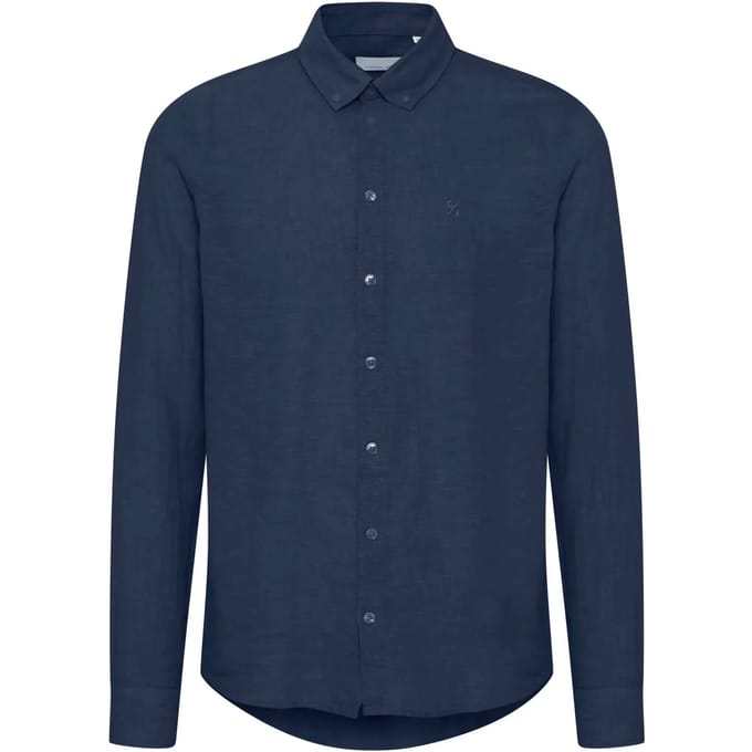 Lange mouwen linnen shirt Casual Friday Anton 0053 BD