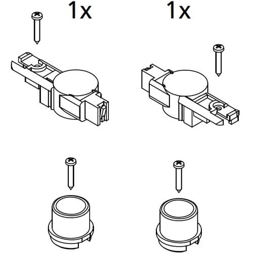 Kermi Ibiza 2000 replacement bearing for mounting with tie rod 2533575