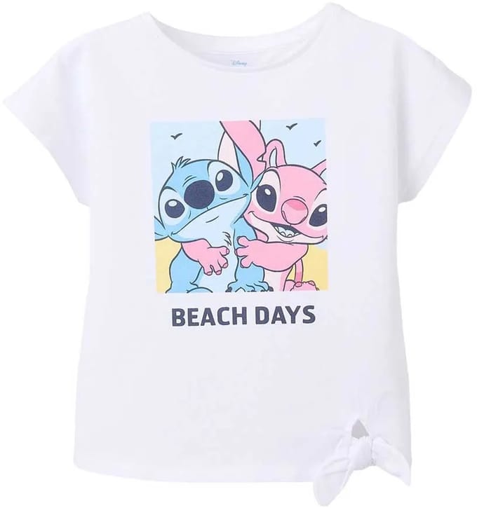 Zippy 3107048801 T-shirt Met Korte Mouwen Wit 4-5 Years Meisje