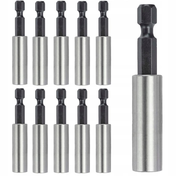 Honiton Magnetische Bitadapter 1/4" - Set van 10