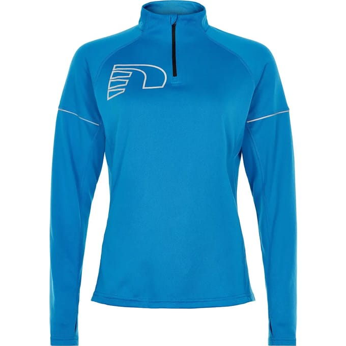 Dames sweatshirt Newline core zip neck